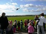 Návštěva letecké záchranné stanice v Líních