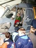 Návštěva letecké záchranné stanice v Líních