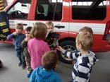 Exkurze u hasičů na Košutce - Cyklisti a Skokánci